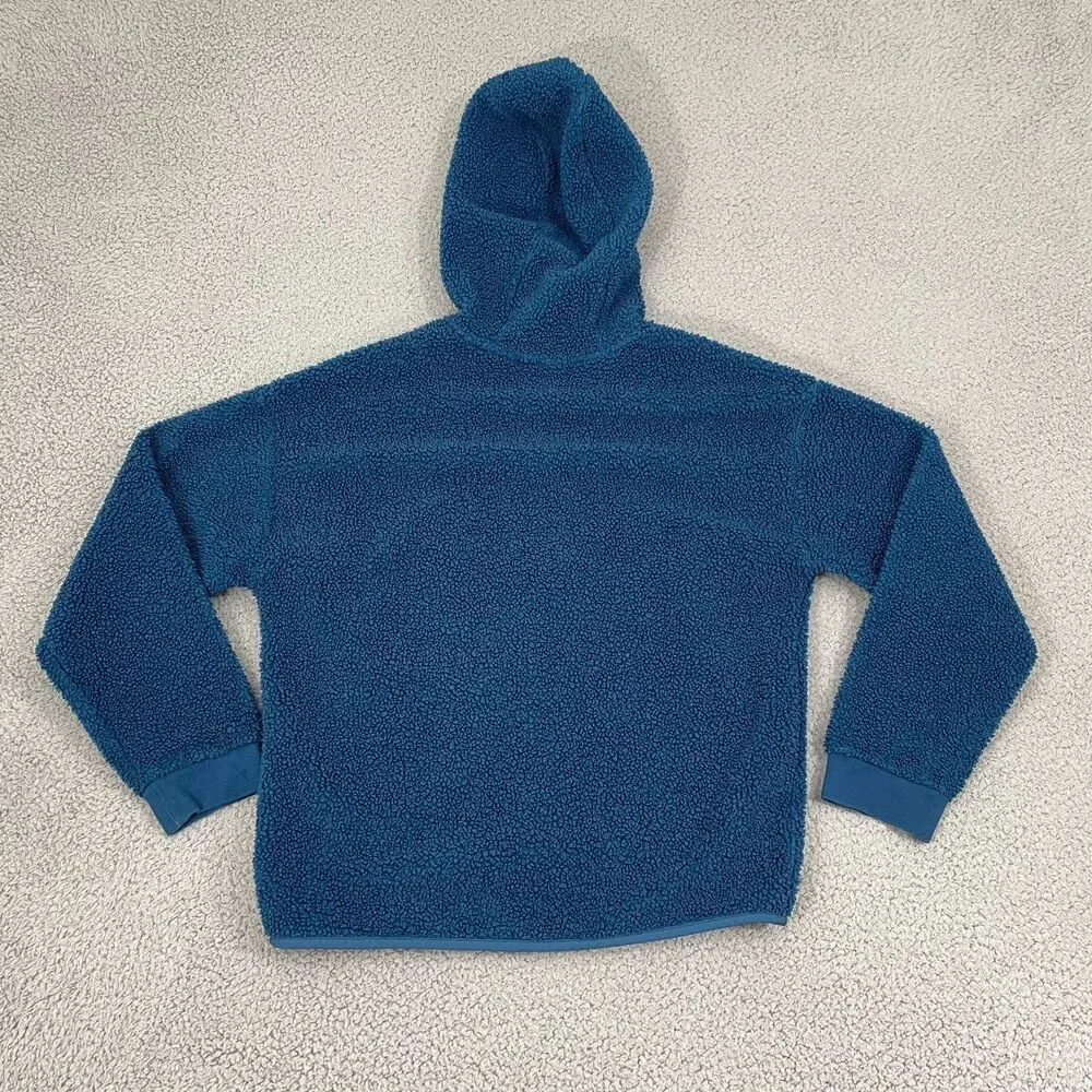 Nike Sportswear Club Winterized Sherpa‎ Fleece Youth L Blue Full Zip